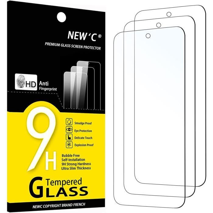 Lot de 3, Verre Trempé pour Samsung Galaxy A53 5G, Film Protection écran -  Anti Rayures - sans Bulles d'air -Ultra Résistant (0,33mm - Cdiscount  Téléphonie