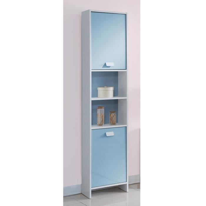 Meubles Colonnes Cuisine Maison 120 X 27 X 27 Cm Zoternen Armoire Salle De Bain Rangement Armoire Toilette Meuble De Salle De Bain Blanc