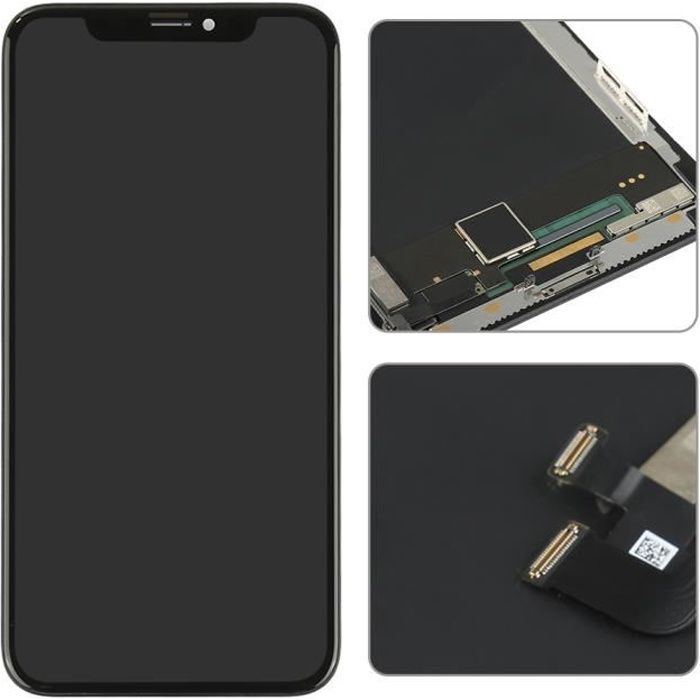 Pour iPhone X Écran LCD + vitre tactile noir