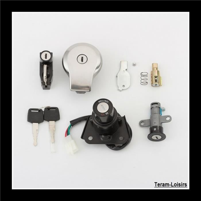 Kit Neiman + Bouchon + Clé pour YAMAHA XV 125 250 535 VIRAGO de 1988 à 2011