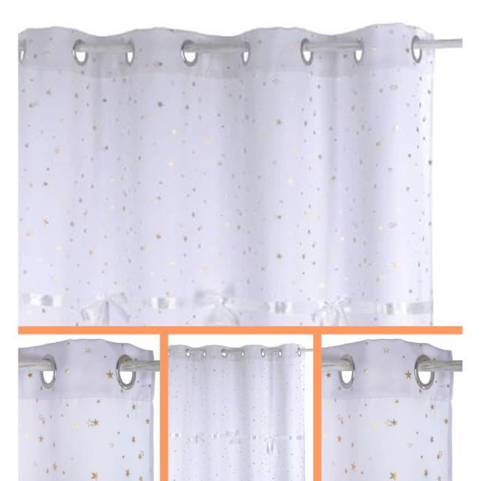 Rideau Demoiselle pour chambre enfants