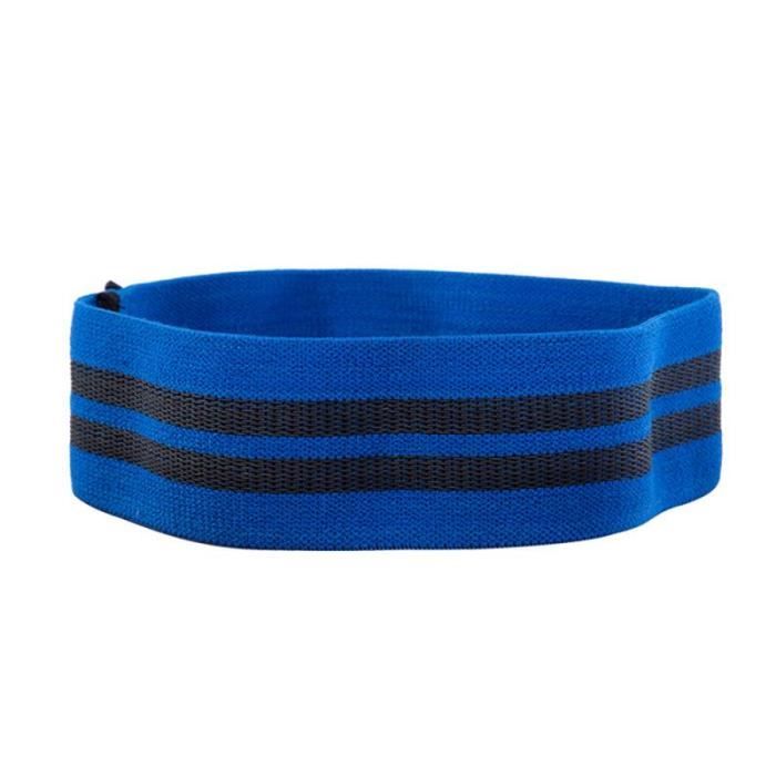 Bandes de résistance de Yoga bande élastique de hanche-cou bande de résistance Squat Yoga Fitness - Modèle: blue M - HSJSTLDC02939