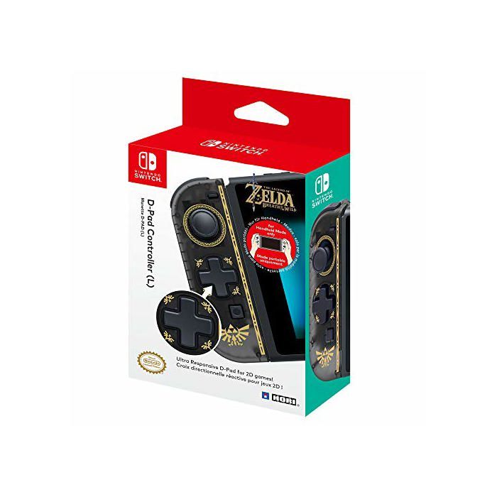 D-pad officiel sous licence Nintendo Joy-Con version Zelda gauche pour Nintendo Switch