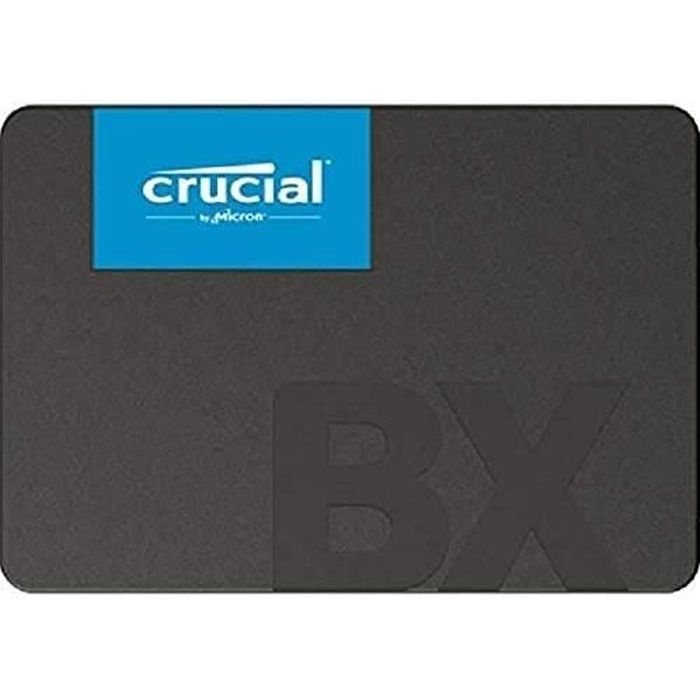 Crucial BX500 480Go CT480BX500SSD1 SSD Interne-jusqu’à 540 Mo/s (3D NAND, SATA, 2,5 pouces)