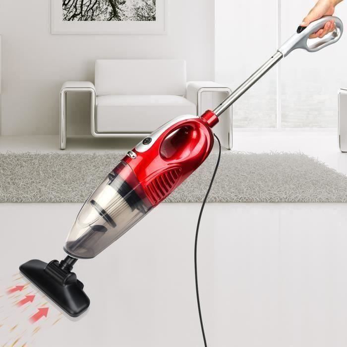 TEMPSA Aspirateur Balai 1200W Super Puissance Verticale Sans Sac Nettoyeur