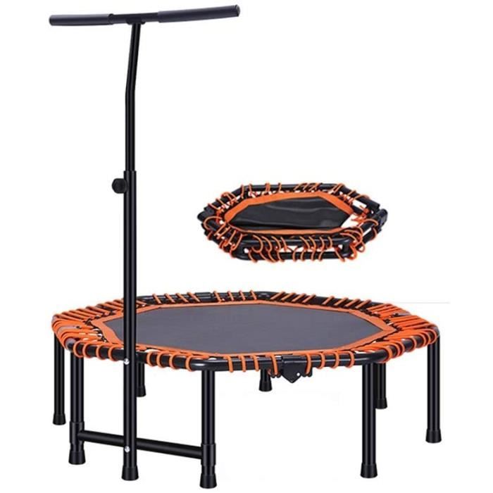 TRAMPOLINE FITNESS ZXQZ Trampoline Exercice Fitness Trampoline 48- Pliable Intérieur Elastique Perte de Poids Equipement 312