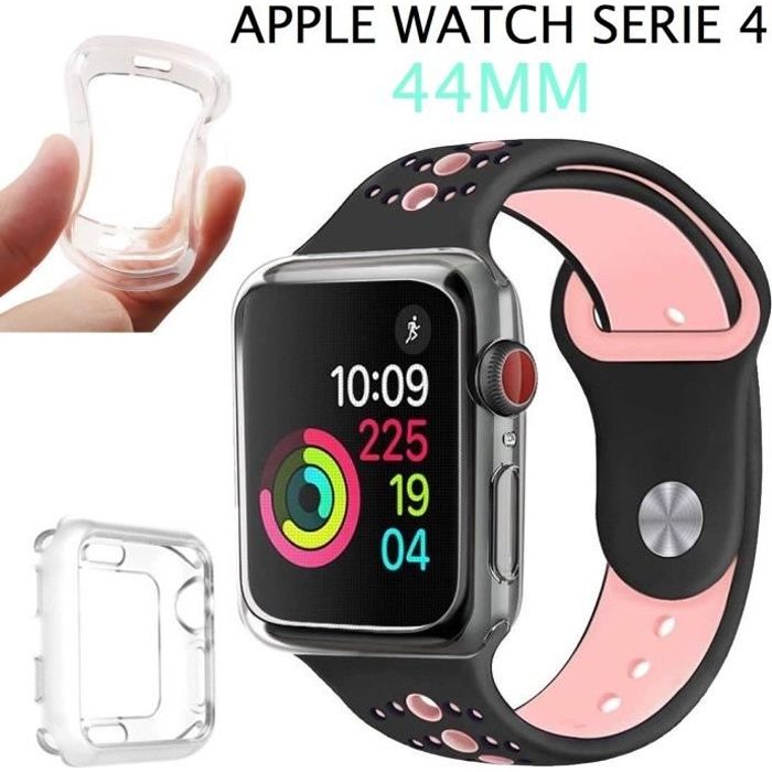 Coque protection transparent souple silicone gel apple watch série 4 44MM