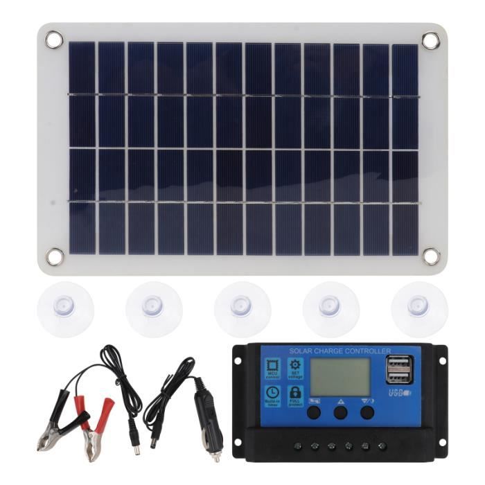 1 Panneau Solaire de de de Silicium Monocristallin de kit photovoltaique - kit solaire genie thermique - climatique - chauffage