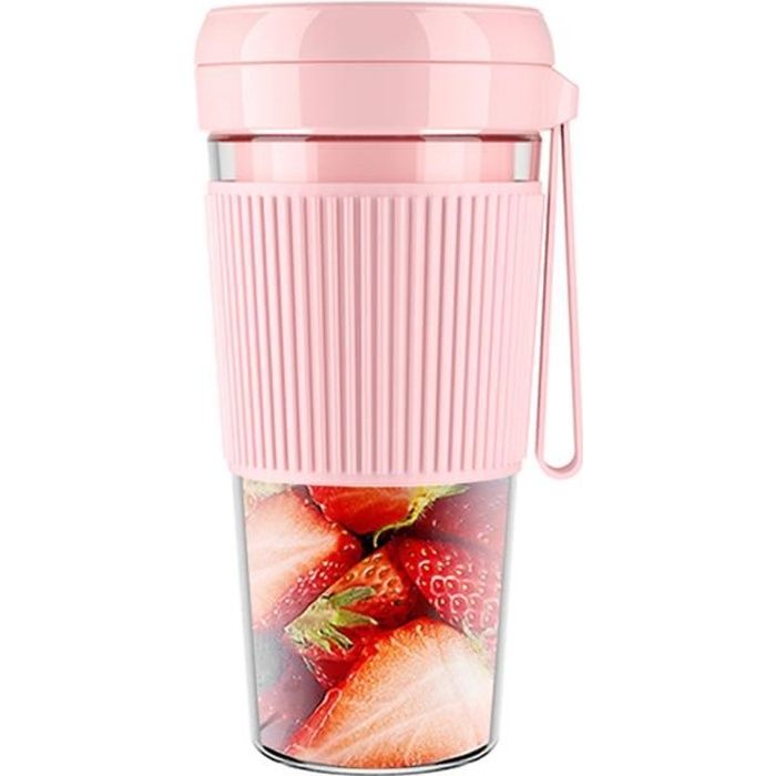 280 ml Mini Presse-agrumes Portable Fruits Électrique USB Rechargeable Smoothie Maker Blender Machine Sports Mini Bouteille Alimen-4