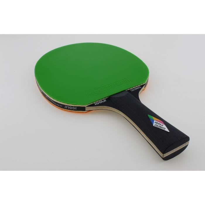 Joola 51051 Raquette Mixte Adulte, Vert-Orange