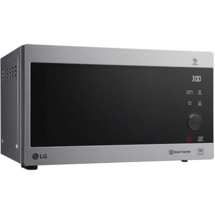 LG MH6565CPS, Toute la gamme, Micro-onde combiné, 25 L, 1000 W, Toucher, Argent, Acier inoxydable