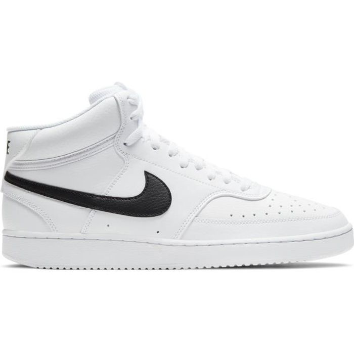 Nike Court Vision Mid CD5466-101 Blanc - Chaussure pour Homme