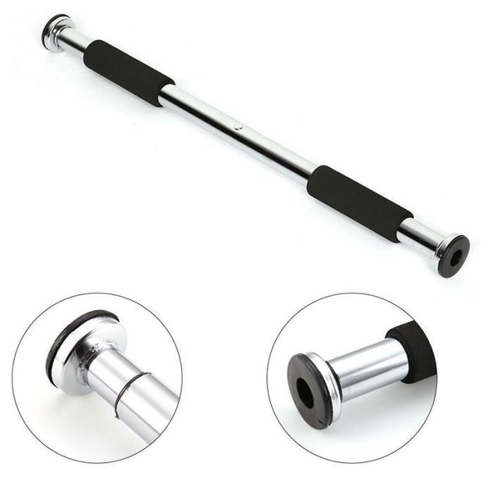 Porte Bar Accueil Réglable 62-100Cm Fitness Gym Exercice Pull-Up Bar Porte Tirez Chin Sit Up Workout