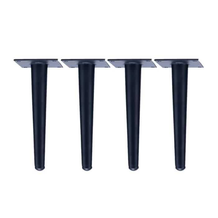 4 PièCes SéRies les Pieds de Table de Meubles MéTal Conique Canapé Placard Cabinet Pieds de Meubles Café 20 Cm Bar à Thé Tabouret
