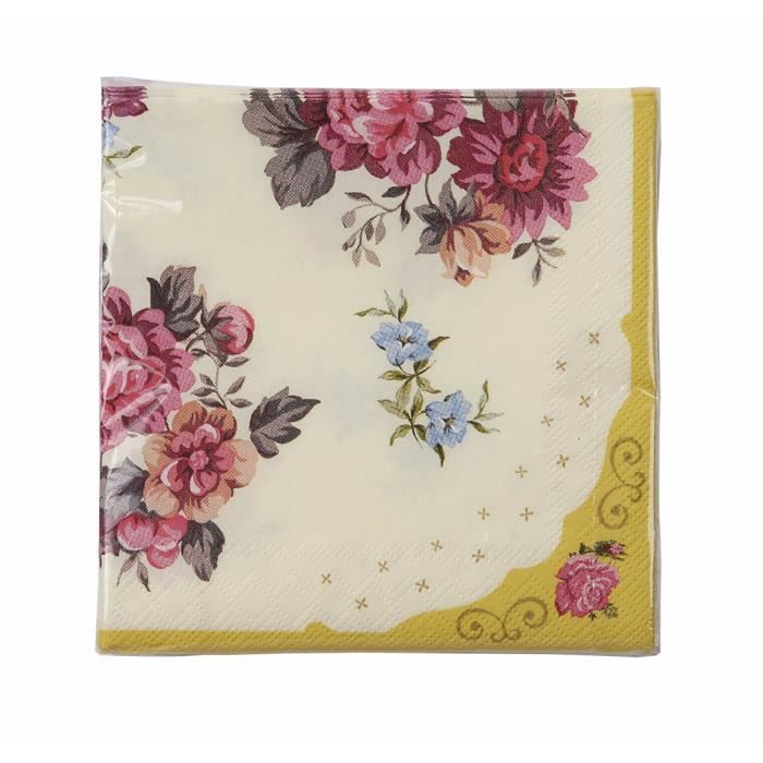 Talking tables serviettes de table, 25 cm, 30 pièces: Cuisine & Maison