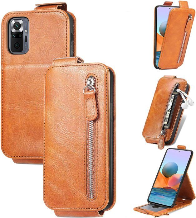 tui En Cuir Pour Xiaomi Redmi Note 10 Pro tui Portefeuille tui-en-cuir-pour-xiaomi-redmi-note-10-pro-tui-portefeuille