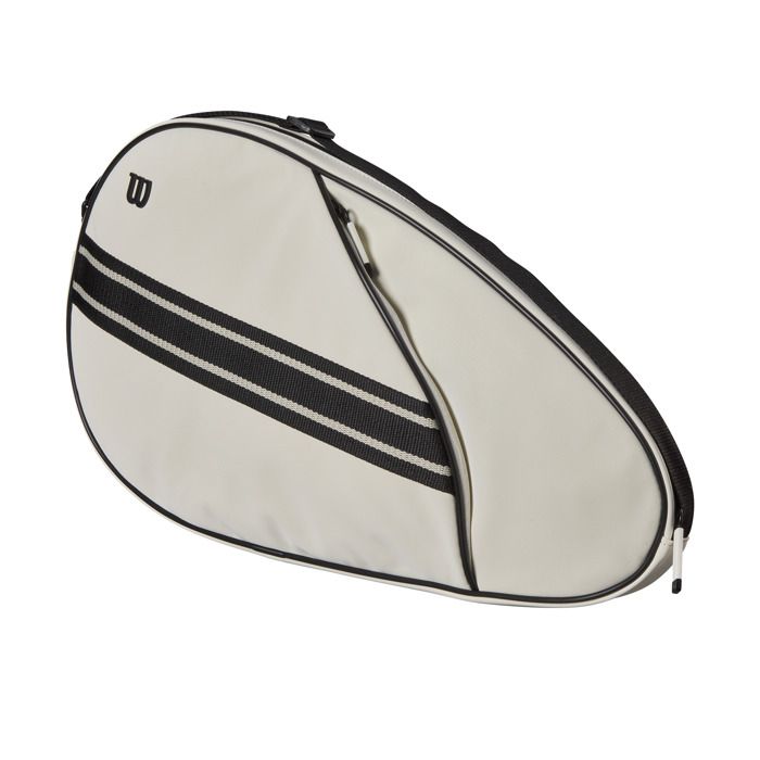 Housse De Raquette Wilson BLX - Sac De Tennis Avec Sangle, Noir Et Or, Occasion