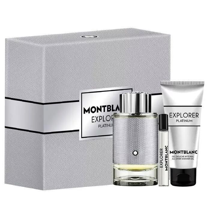 Coffret - MONTBLANC - Explorer - Eau de Parfum 100ml - Vaporisateur 75ml - Gel douche 100ml