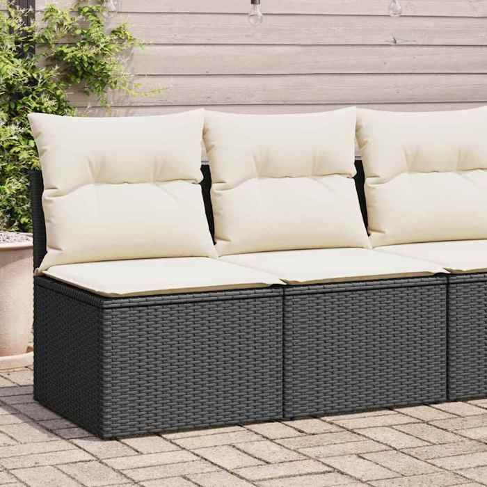 vidaXL Salon de jardin 2 pcs Résine tressée - vue 10