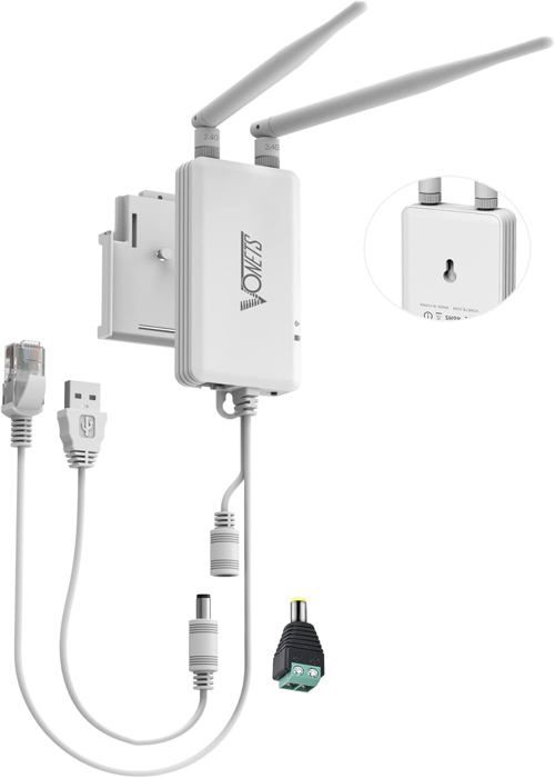 24Ghz Wifi Bridge Ethernet Répéteur Sans Fil/Mini Routeur/Adaptateur Rj45 De Signal Hotspot Alimentation Dc/Usb Pour Dvr