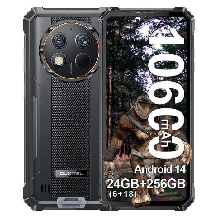 Smartphone Robuste OUKITEL G1 24Go+256Go 6,52