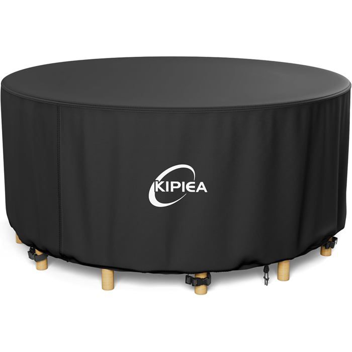 Housse de table en tissu Oxford imperméable et anti-poussière avec Housse de table en tissu Oxford imperméable et anti-poussière avec