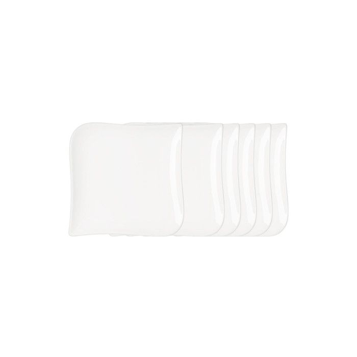 Assiette Melody 12x12 cm (lot de 6) - Table Passion