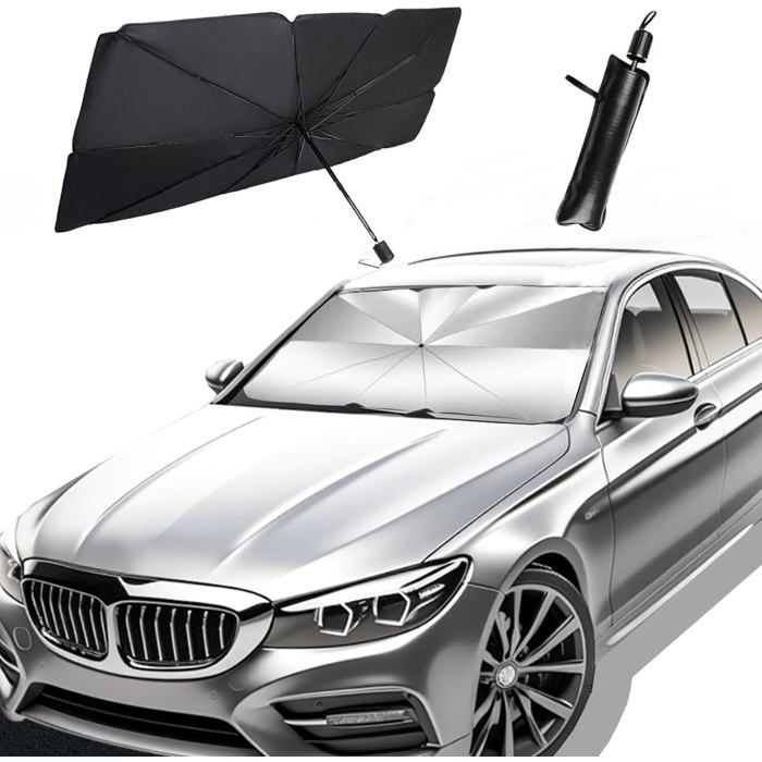 Pare Soleil Voiture Pare Brise Avant, 140x80cm Pliable Parapluie Pare Soleil Voiture Isolation Thermique Voitures Interieure Uv Protection Brise Soleil Pour La Plupart Des Auto Suv 88444722