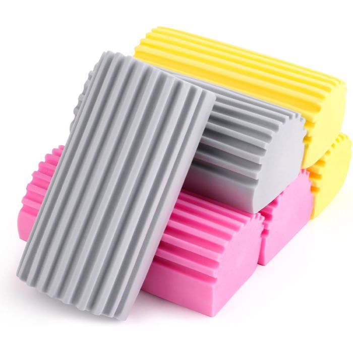 Éponges réutilisables et lavables - Dépoussiéreur magique - Lot de 6
