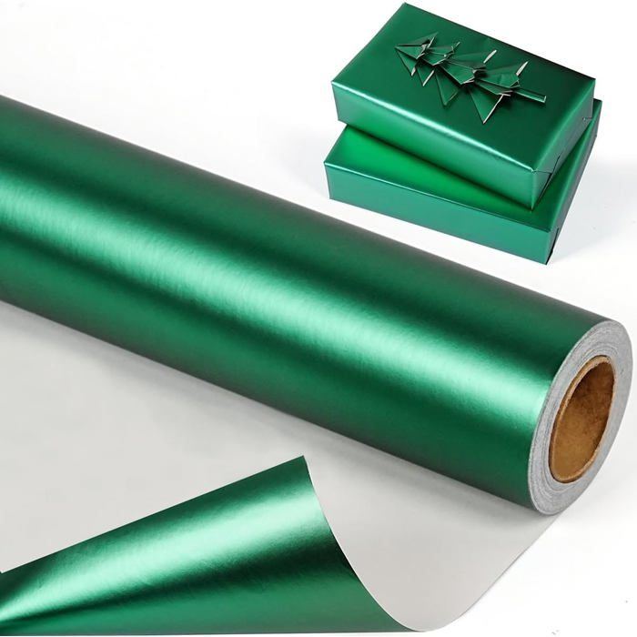 Papier cadeau kraft recyclé imprimé fleurs blanches 0,70 x 25m, 70g | Laval Europe Papier cadeau kraft recyclé imprimé fleurs blanches 0,70 x 25m, 70g | Laval Europe