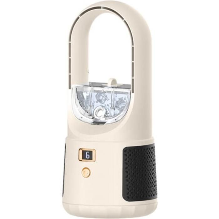 Ventilateur de bureau silencieux sans pales - Portable - Rechargeable par USB - Pour la m - Kcvv