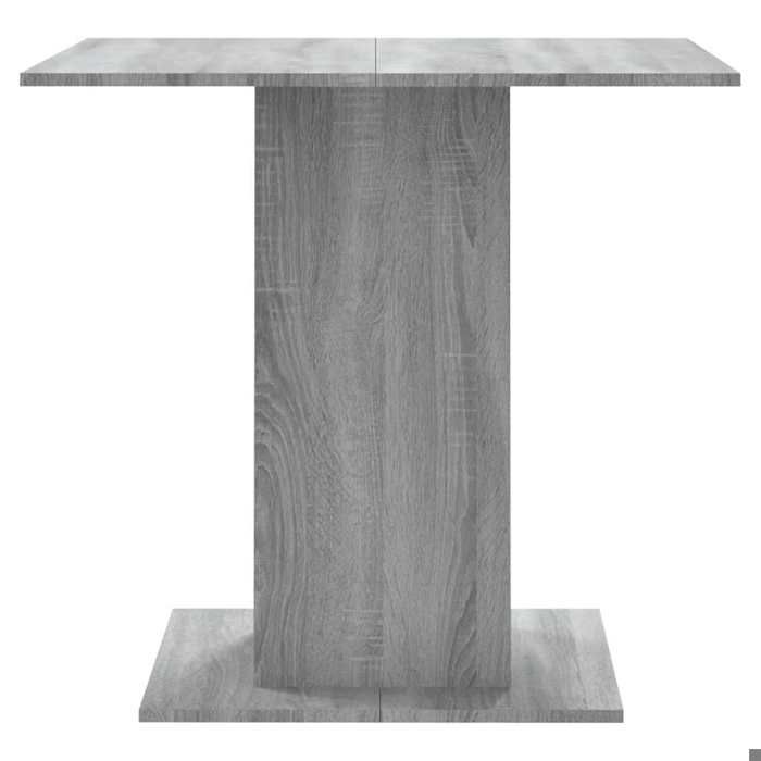 Table cuisine CLOUD Gris Table à dîner/manger - 2/4 personnes - Sonoma gris 80x80x75 cm Bois dingénierie tt708