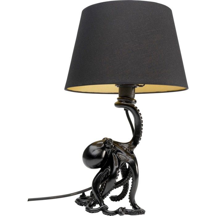 Lampe pieuvre noire 43cm Kare Design