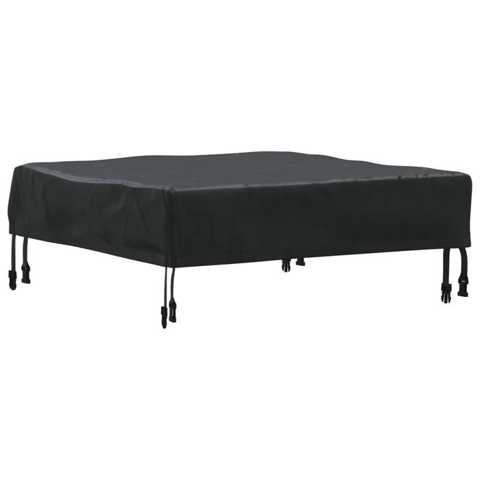 vidaXL Housse pour mobilier d'extérieur 62 x 62 x 15 cm - vue 2