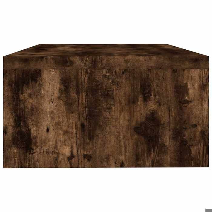 NEUF Armoire TV - Brun Support de moniteur/TV - Chêne fumé 42x24x13 cm Bois dingénierie TT2106