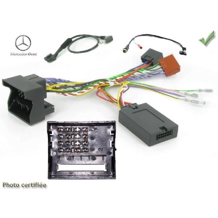 Interface Commande au volant MC11P pour Mercedes Vito ap15 Fakra Pioneer Sony ADNAuto