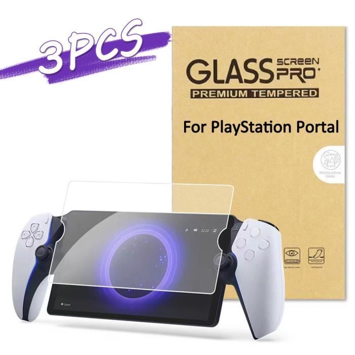 3 PIÈCES - Film de protection en verre pour console PlayStation Portal,  protecteur d'écran, accessoires de je