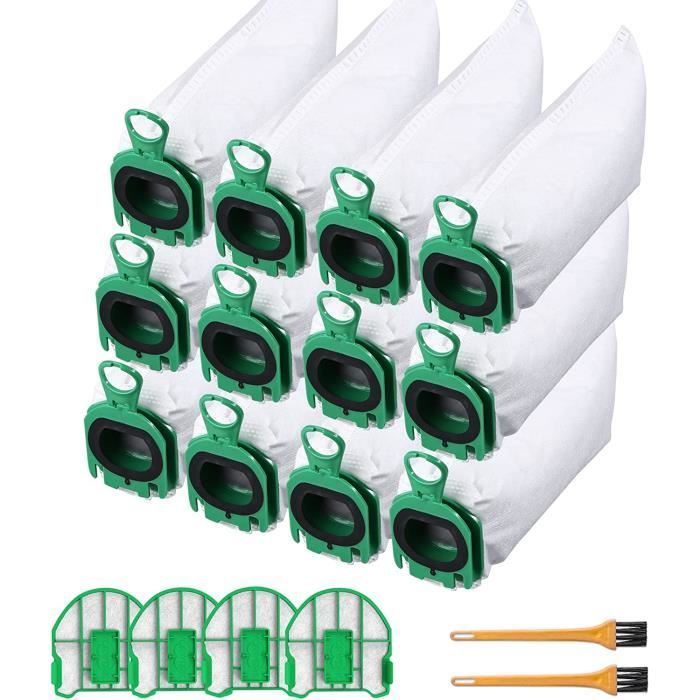 Lot de 12 sacs d aspirateur en microfibre non tiss e de qualit