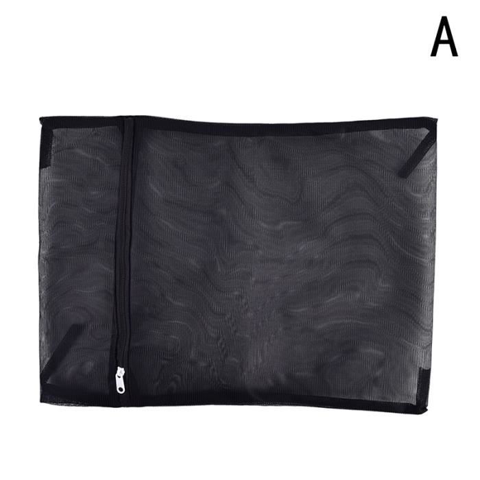 Poche De Plongée Sur Cuisse – Sac De Rangement Avec Fermeture éclair – Noir – Revêtement PU 1680D – 27 X 14 X 9 Cm
