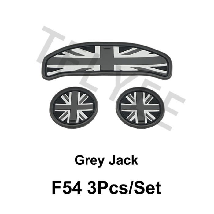 Jack gris F54 - tapis antidérapant pour MINI Cooper, Rainure de