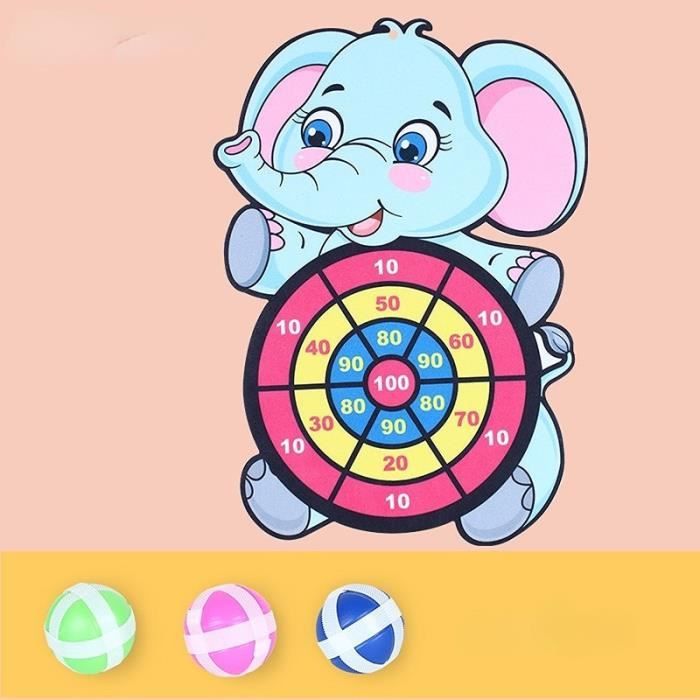 JEU DE FLECHETTE,Triceratops-9 balls--Jeu de fléchettes pour enfant de