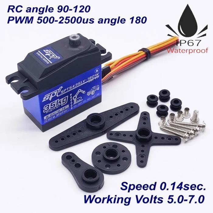 2 Stück 35KG High Speed RC Digital Servo DS3235 Coreless Motor