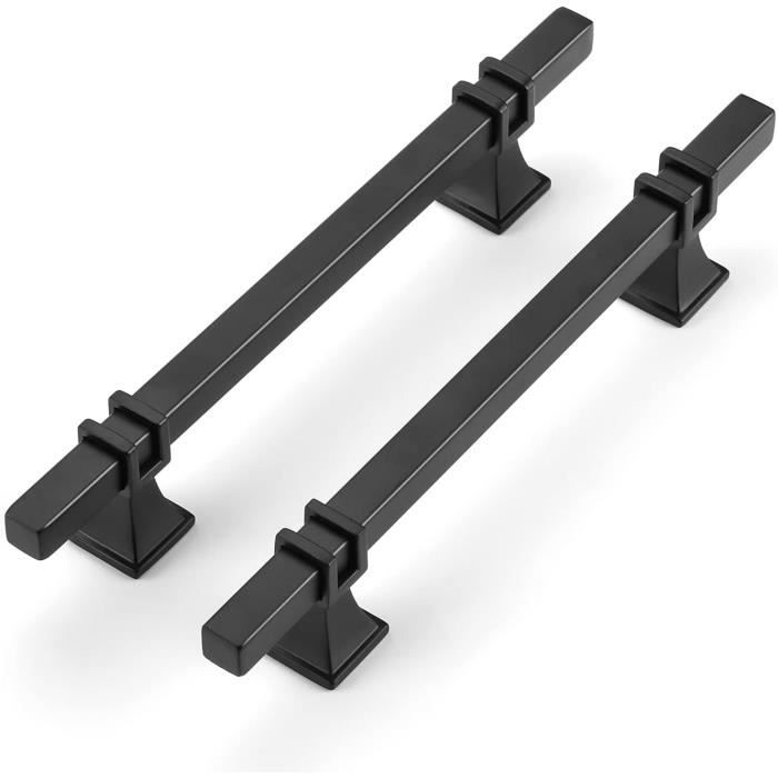 POFET Lot De 5 Poignées De Porte D'armoire Nordique En Cuir Synthétique