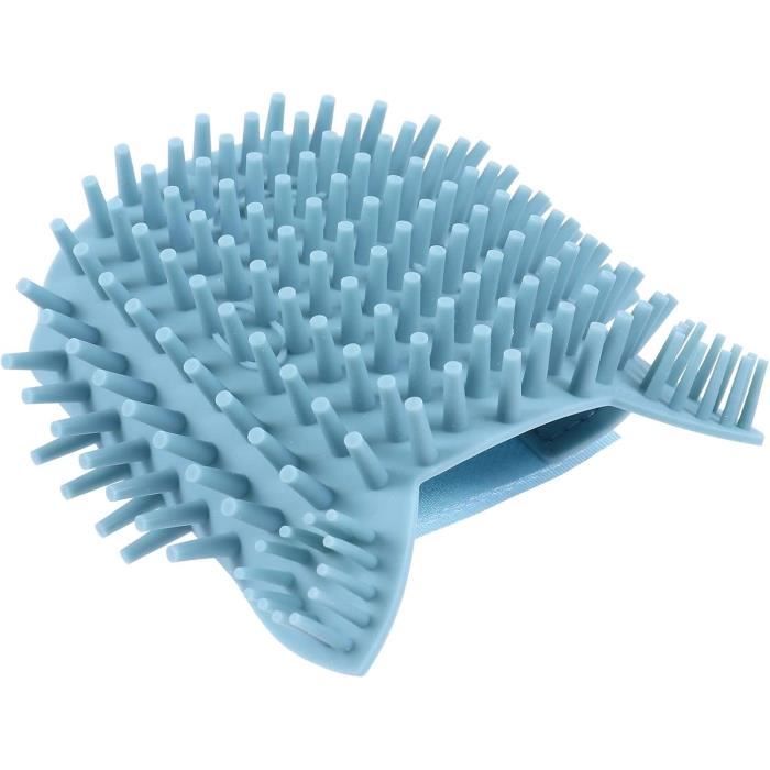 Brosse à Gratter Pour Bétail Sayutie, Lot De 2, Jaune, Flexible, Avec 4 Vis Pour Fixation Murale