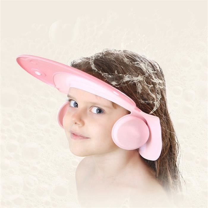 Casquette De Visiere De Securite Pour Salle De Bain Pour Bebe Bonnet De Douche Pour Enfant Reglable Soft Protect Hhapk Cdiscount Puericulture Eveil Bebe