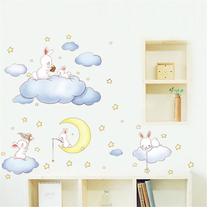 Am9168 Dessin Anime Nuage Lapin Autocollants Chambre D Enfant Fille Princesse Bebe Chambre Decoration Amenagement Paysager Stickers Cdiscount Librairie Am9168 Dessin Anime Nuage Lapin Autocollants Chambre D Enfant Fille Princesse Bebe Chambre Decoration Amenagement Paysager Stickers Cdiscount Librairie