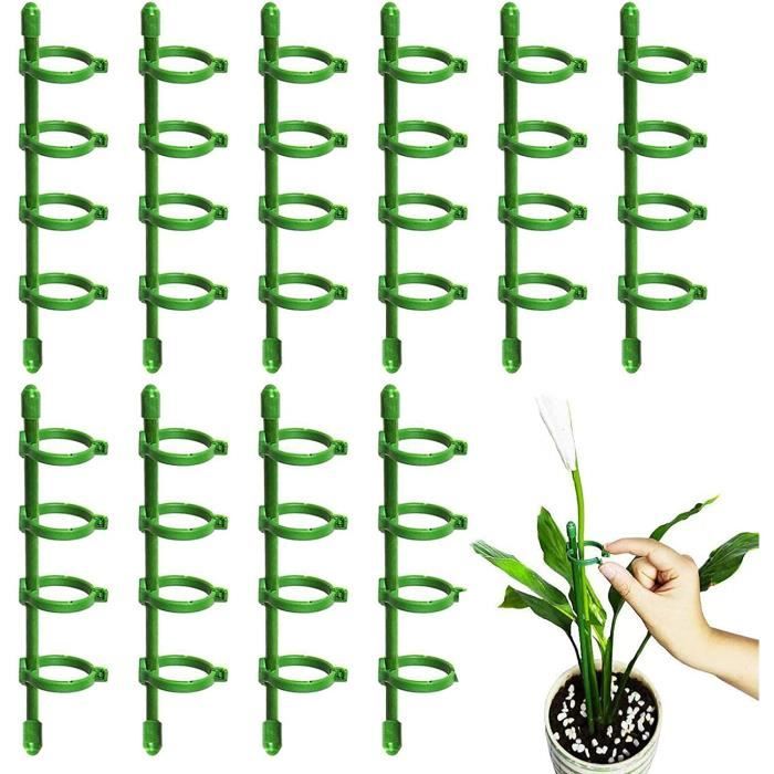 Stakes De Jardin Fleur En Métal Étanche, Set De 3 Togo
