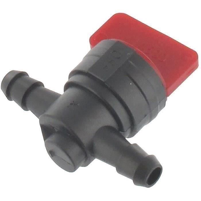 REFURBISHHOUSE Robinet dessence 6mm Universel pour velomoteur cyclomoteur Moto et Quad avec Fonction de Fermeture 