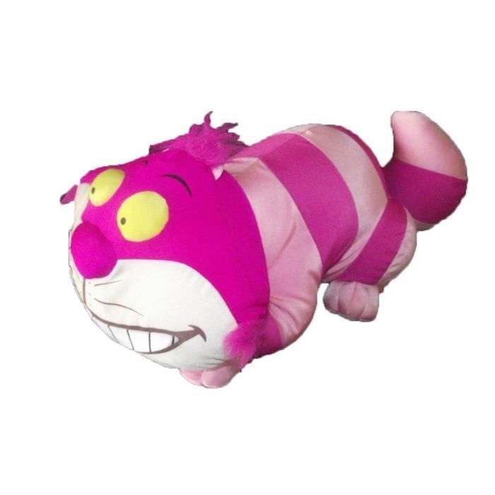 Doudou Disney chat cheshire alice aux pays des merveilles 50cms billes a l interieur Cdiscount Jeux Jouets