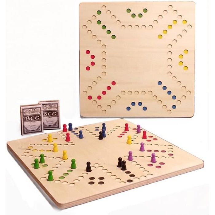 Jeu de Toc réversible 4 et 6 joueurs - Jeux